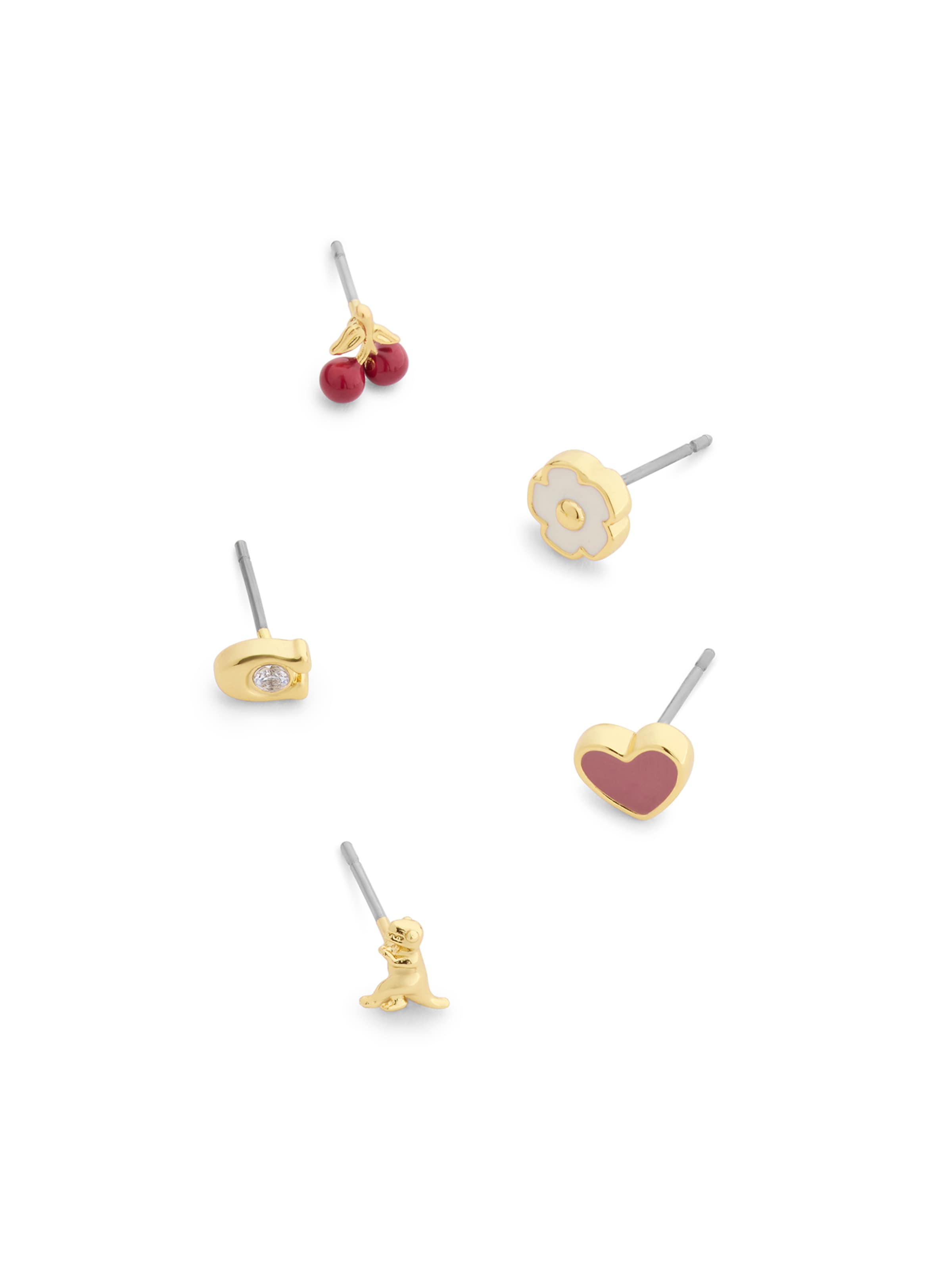 Boucles d'oreilles COACH en or