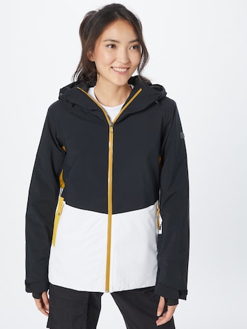 ROXY Outdoor Jacket 'PEAKSIDE' in Black: front