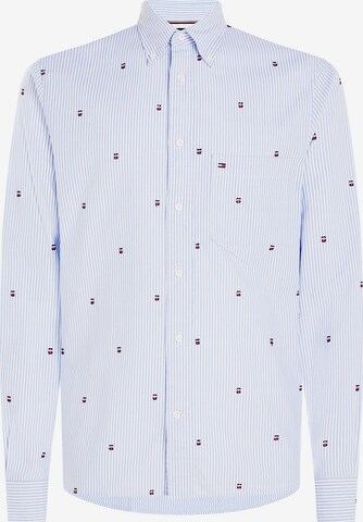 Coupe regular Chemise TOMMY HILFIGER en bleu : devant