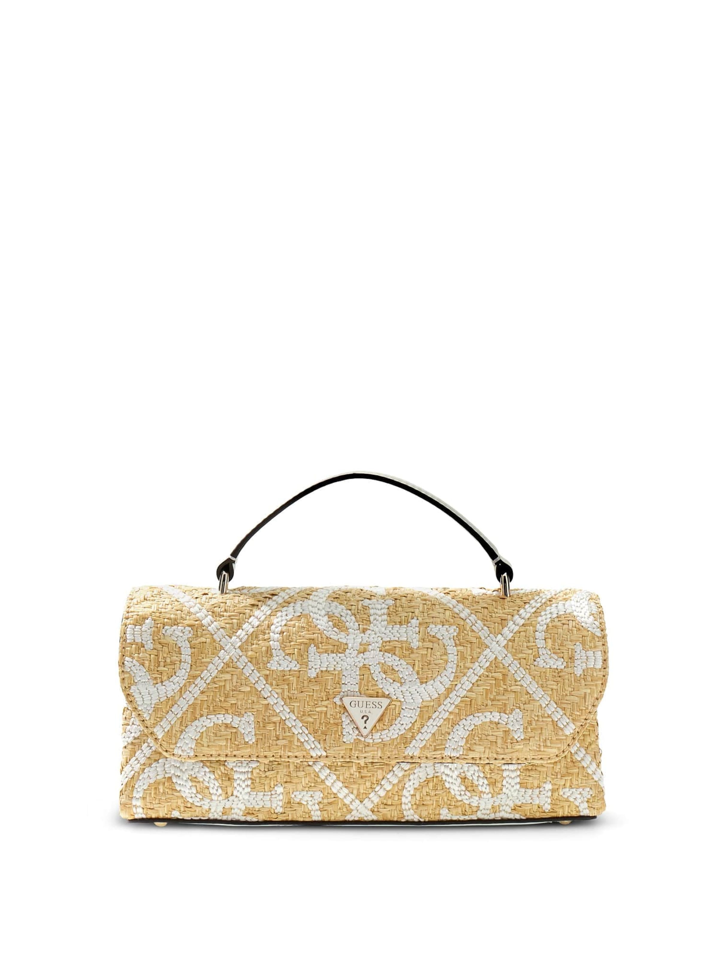 Sac à bandoulière 'Kirsten' GUESS en blanc : devant