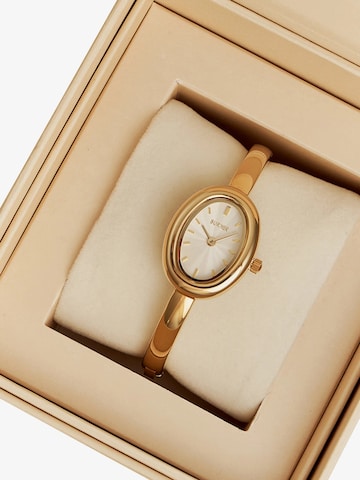 BURKER Watches Zegarek analogowy 'Diana Gold White' w kolorze złoty