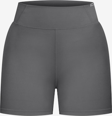 Skinny Pantalon de sport 'Advance Pro' Smilodox en gris : devant