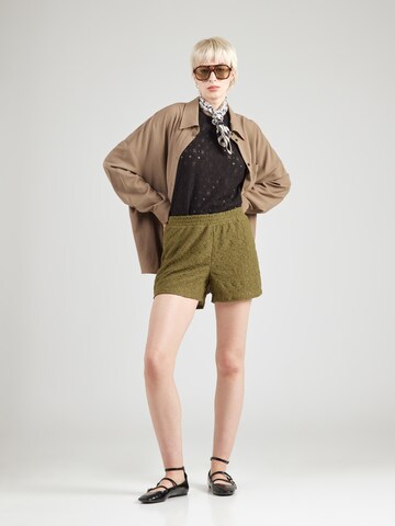 Regular Pantalon 'OBJLaila' OBJECT en vert