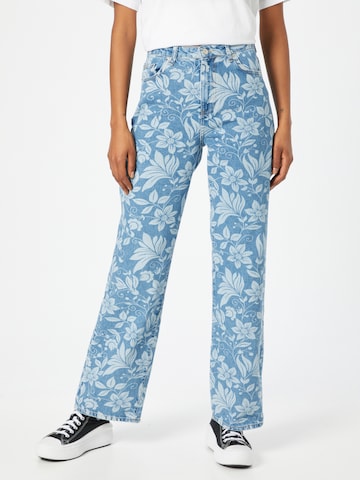 Trendyol Wide leg Jeans in Blauw: voorkant