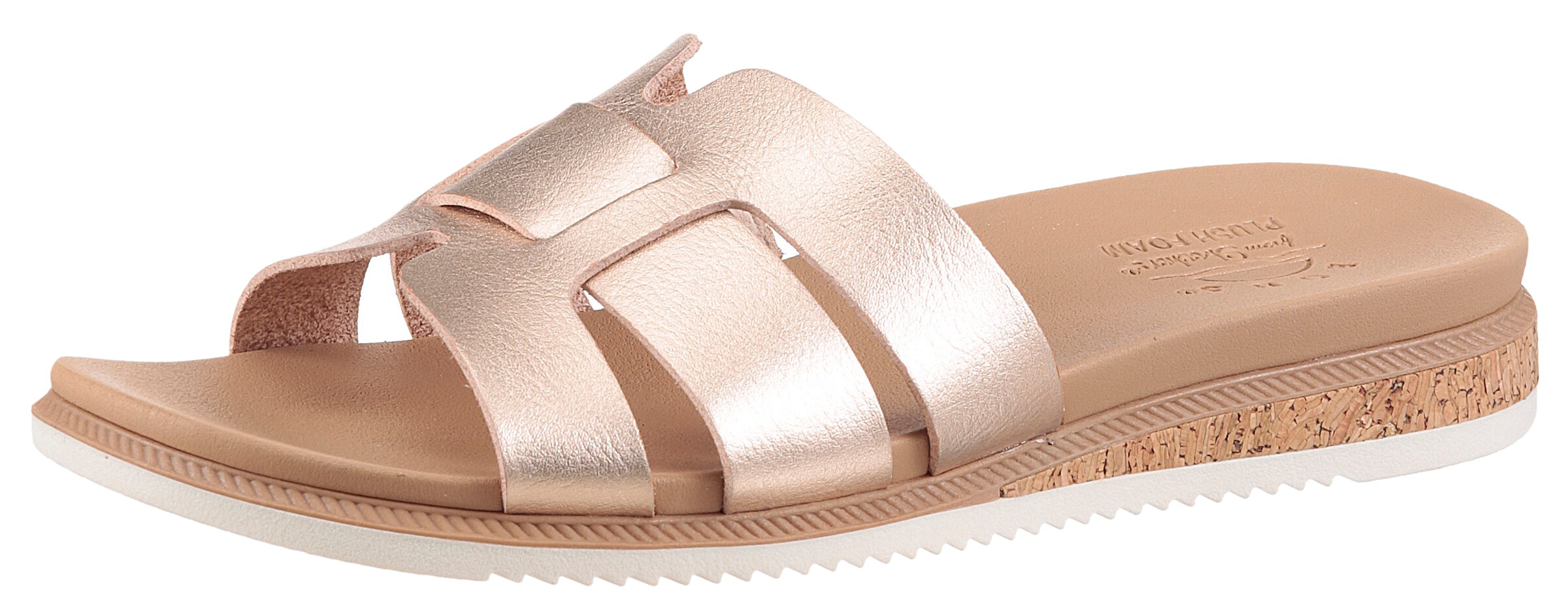SKECHERS Mules 'Desert Kiss' in Gold: front