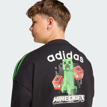 ADIDAS ORIGINALS - Sudadera 'Minecraft' en negro