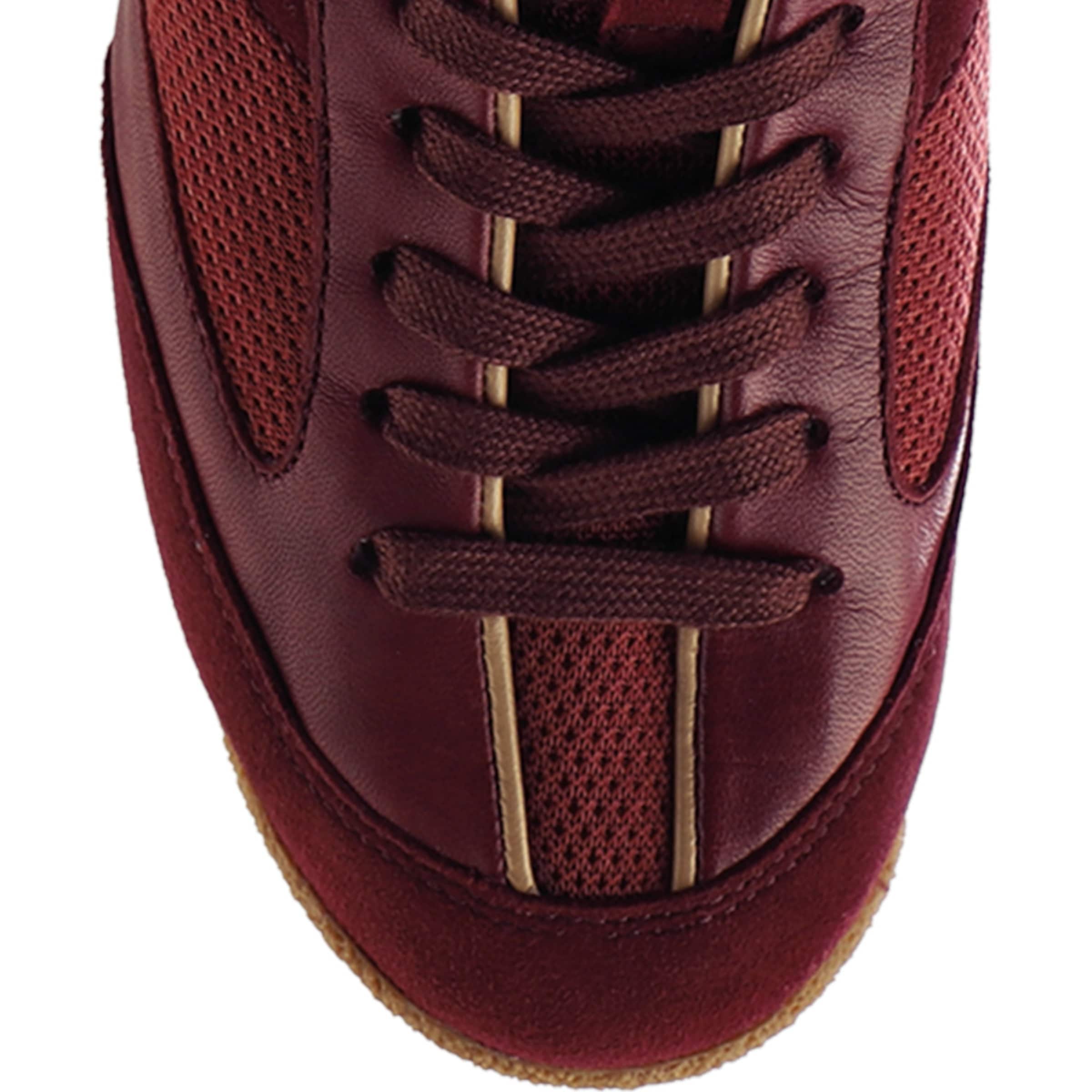 Baskets basses 'CHARLY' Högl en rouge