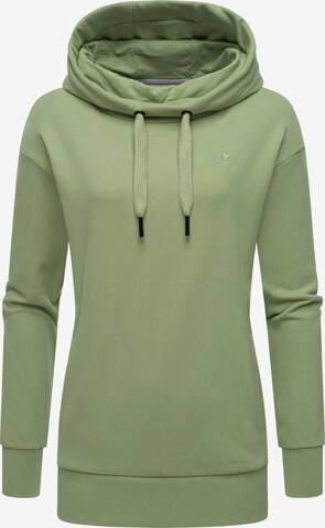 Ragwear Sweatshirt 'Yodis' in Green: front