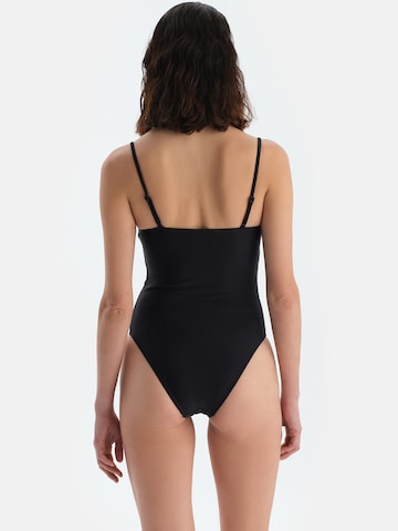 Dagi - Bustier Traje de baño en negro
