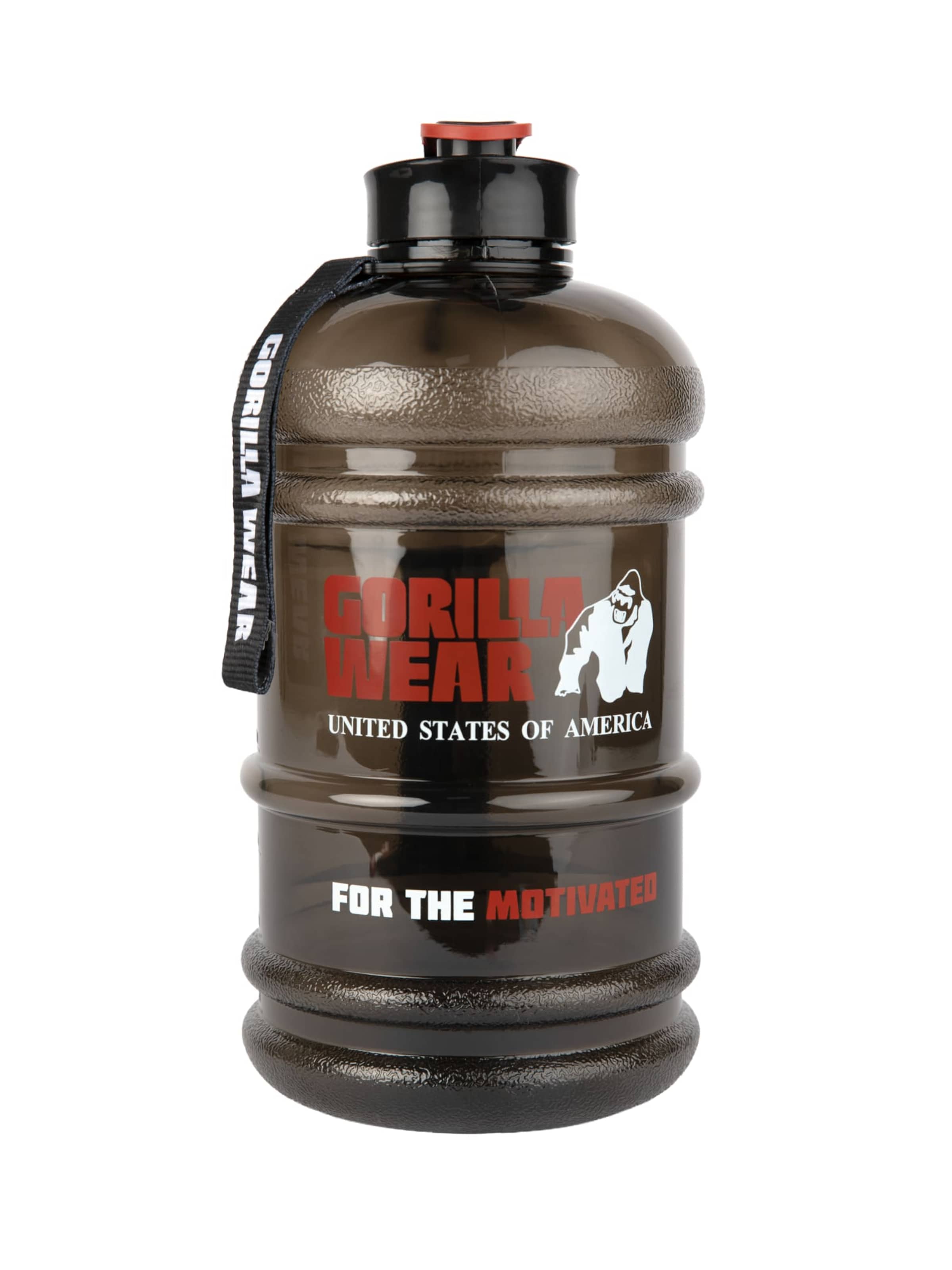 Gourdes Gorilla Wear en gris : devant