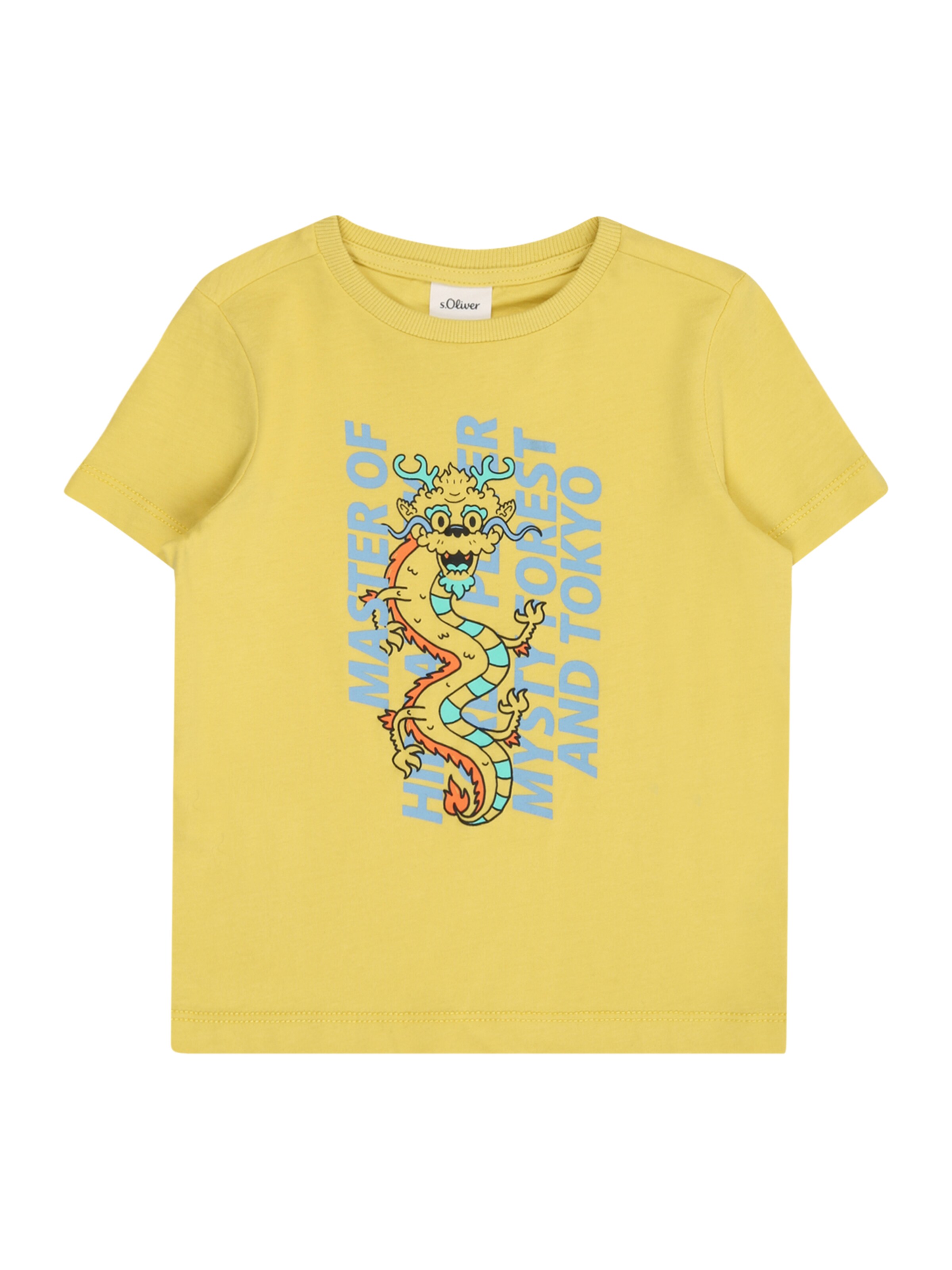s.Oliver Koszulka w kolorze żółty: przód