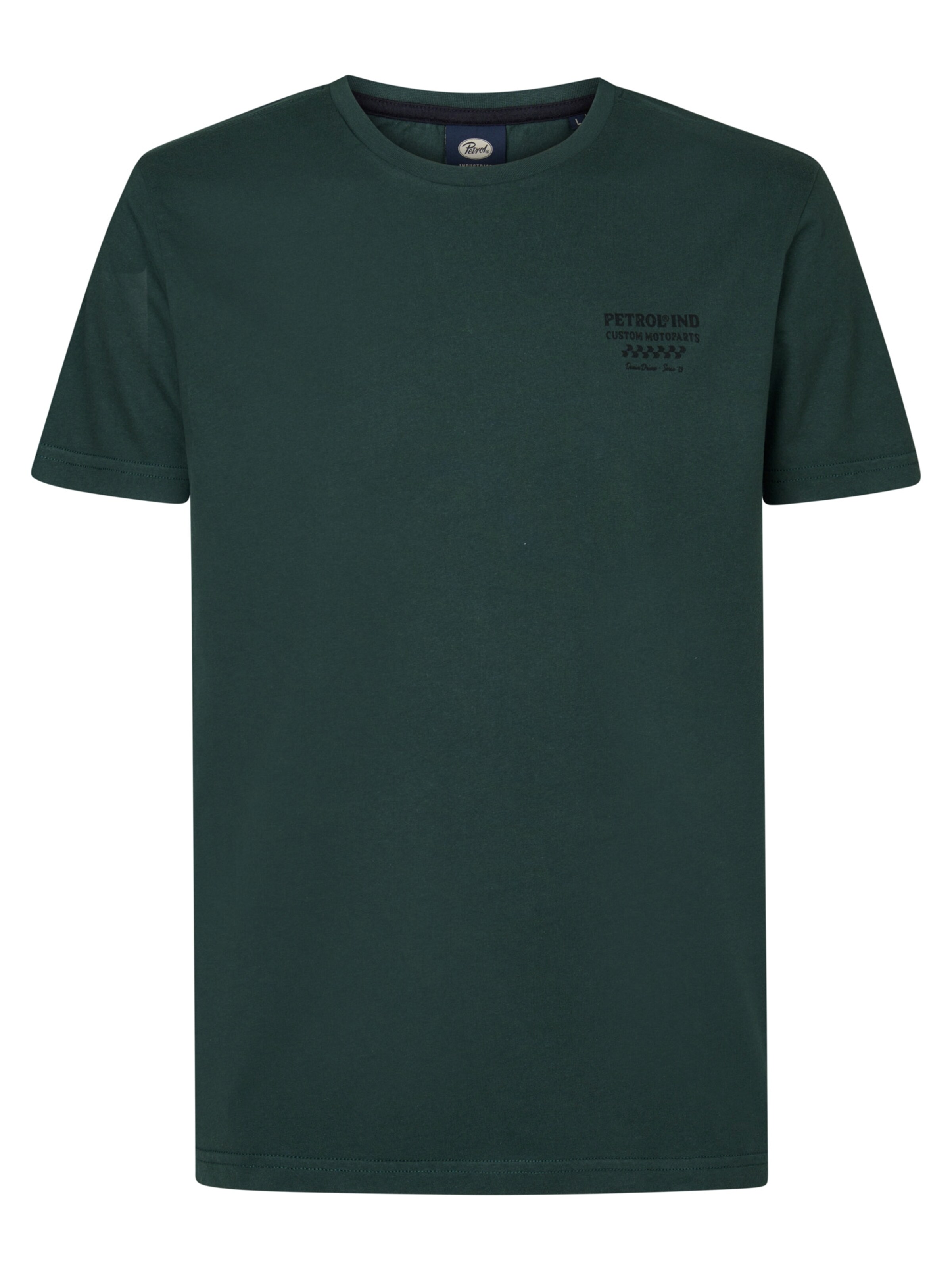 Petrol Industries Shirt in Groen: voorkant