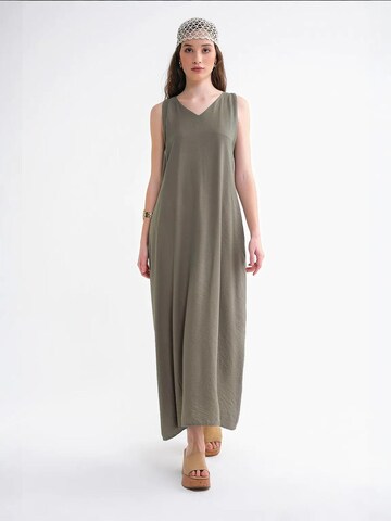 Robe d’été MixRay en vert : devant