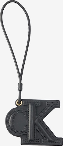 Calvin Klein Ключодържател 'DEBOSS' в черно: отпред