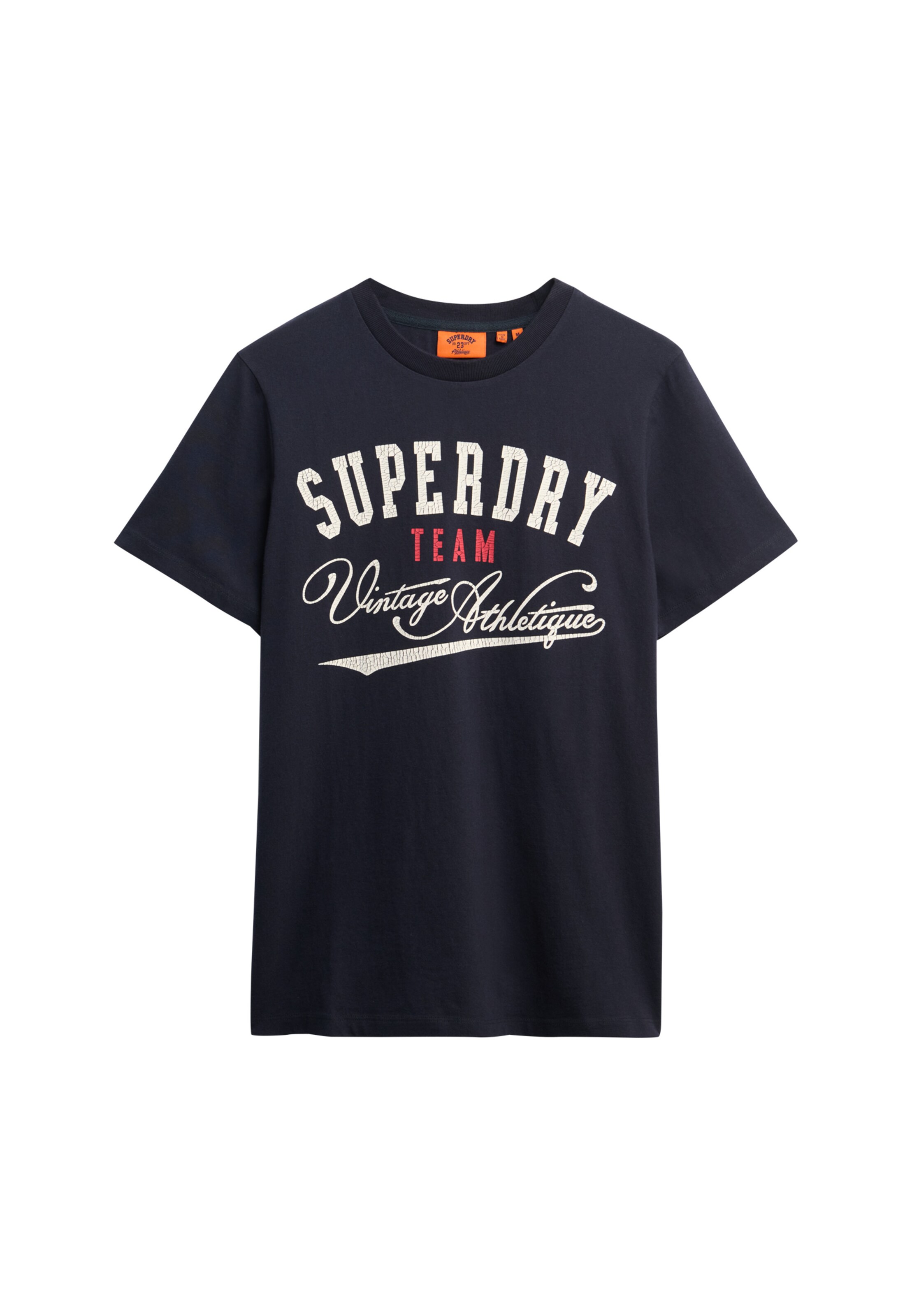T-Shirt Superdry en bleu : devant