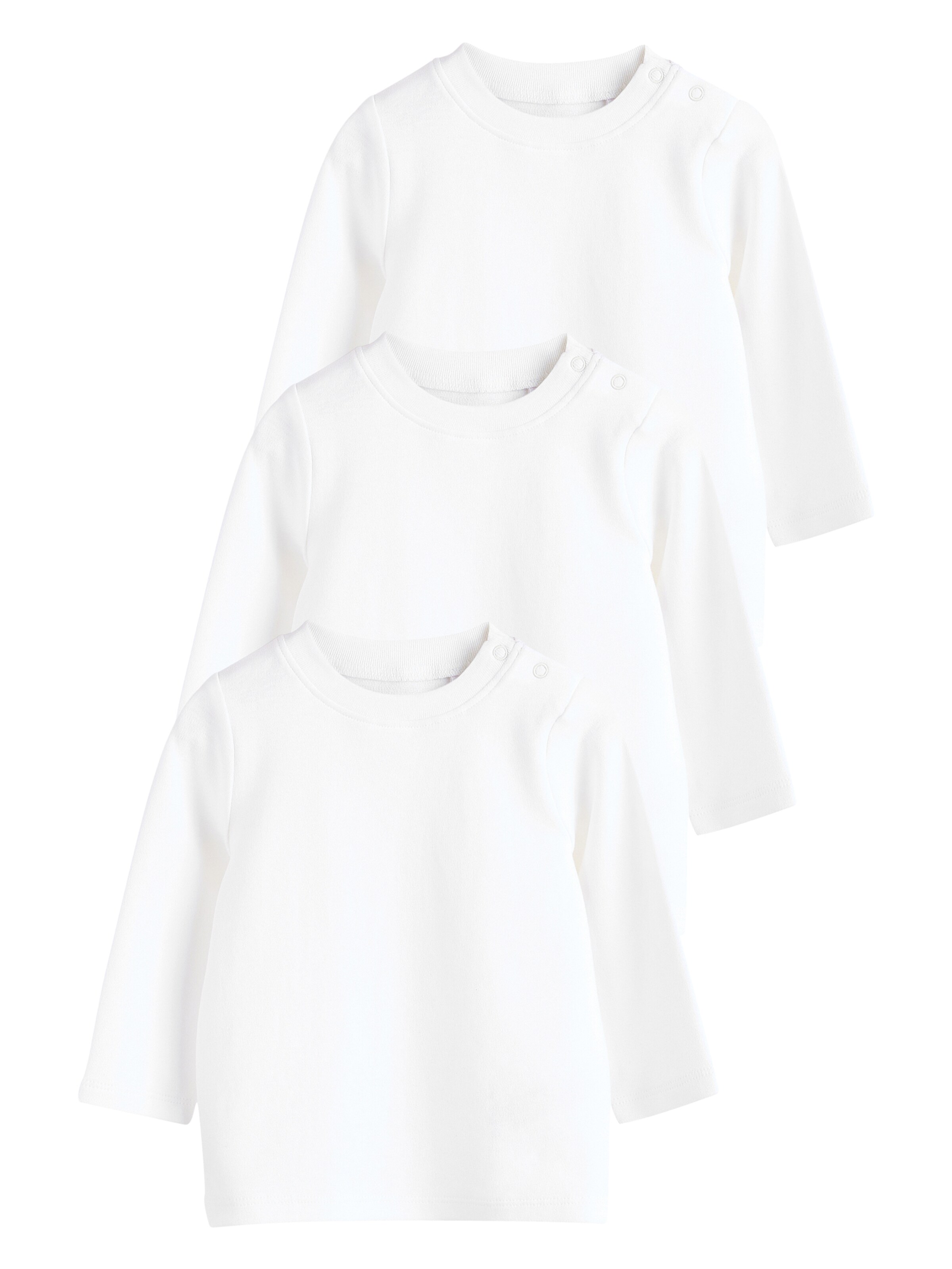 Next Shirt in Weiß: Vorderseite