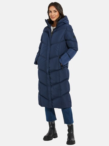 Manteau d’hiver 'Jotta' Threadbare en bleu