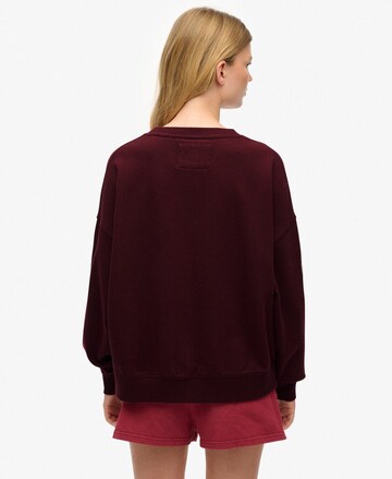 Superdry Sweatshirt in Rood