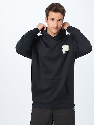 FILA Sweatshirt 'CATANZARO' i sort: forside