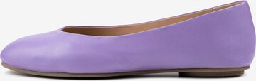 Another A Ballet Flats in Purple: front