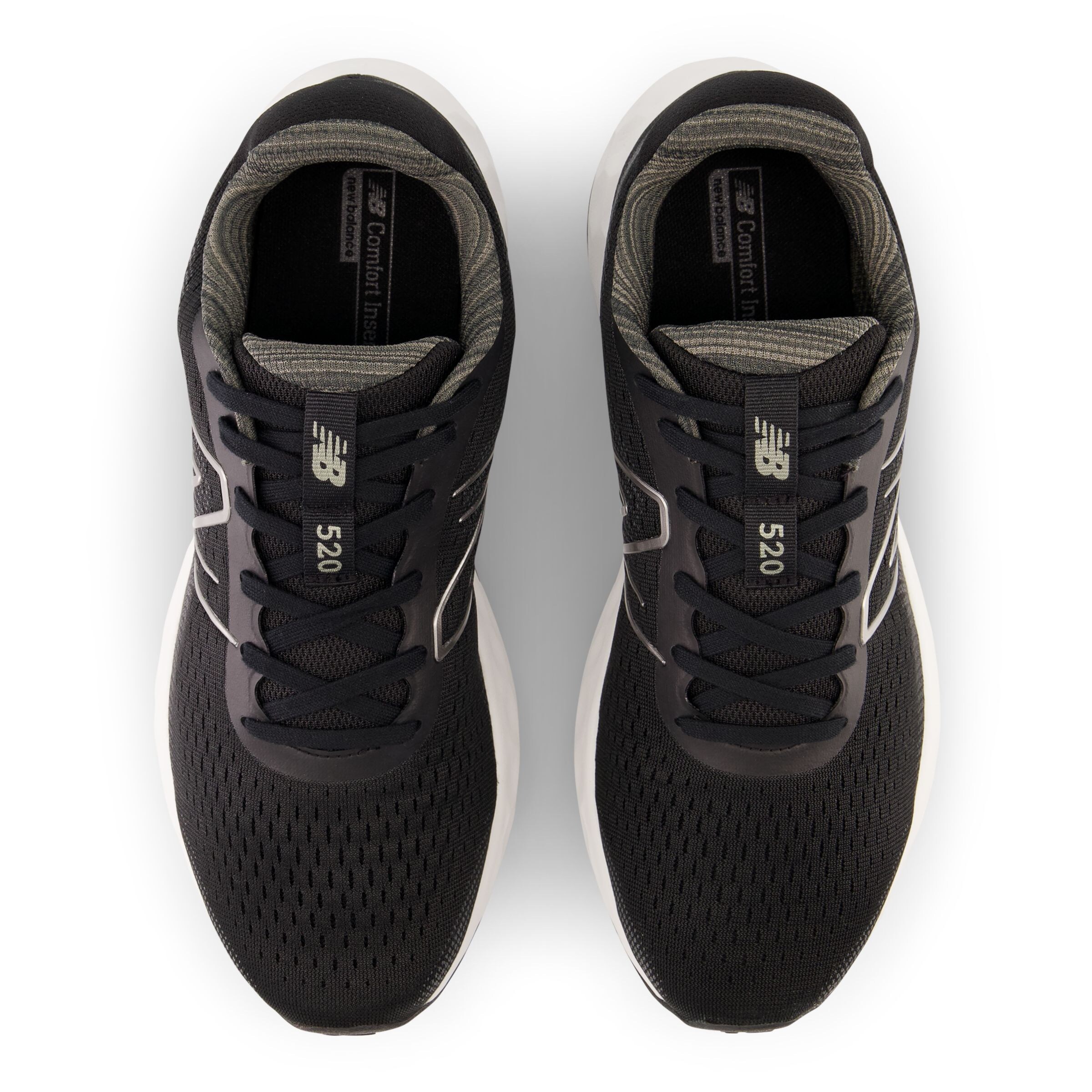 Sneaker bassa 'Sneaker 520v8' di new balance in nero