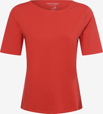 Franco Callegari Shirt in Rood: voorkant