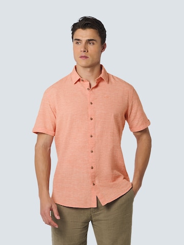 No Excess Regular fit Button Up Shirt in Red: front