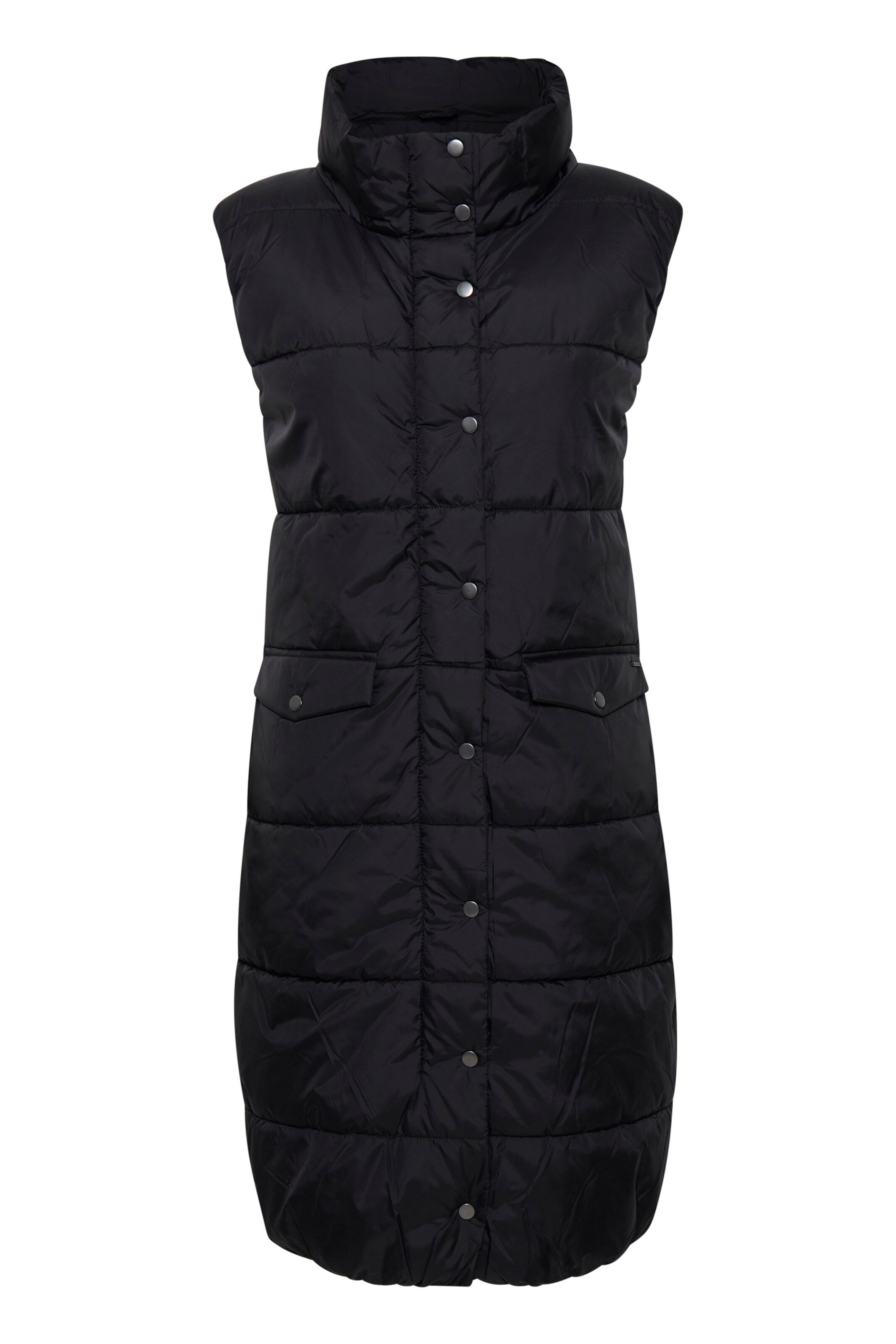 Gilet 'Bomina' di b.young in nero: frontale
