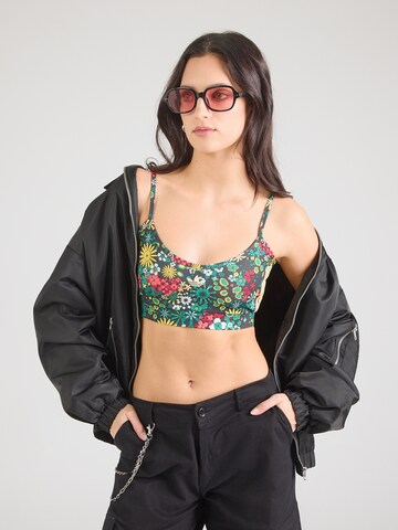 ADIDAS ORIGINALS - Top en negro: frente