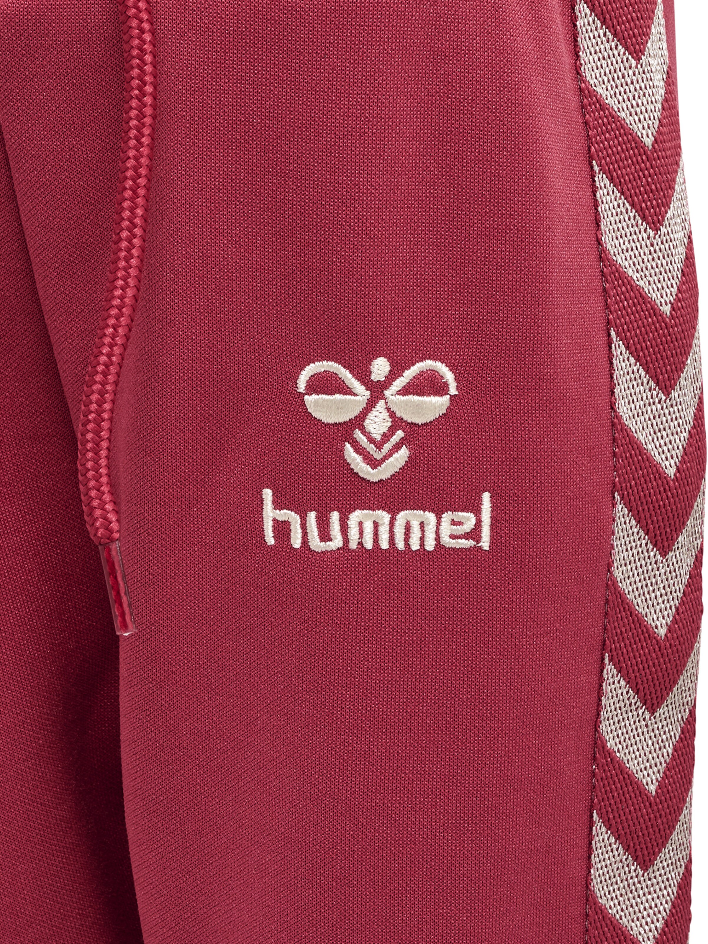 Hummel Tapered Sportsbukser 'Olek' i rød