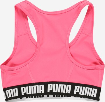 PUMA - Bustier Sujetador en rosa