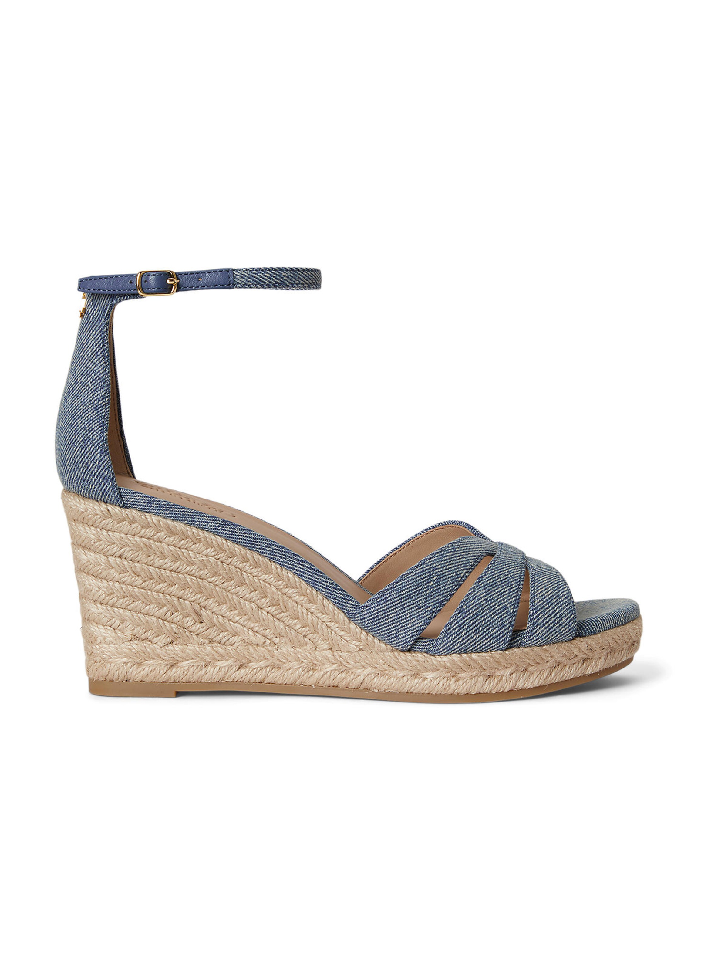 Sandales 'NELLIE' Lauren Ralph Lauren en bleu