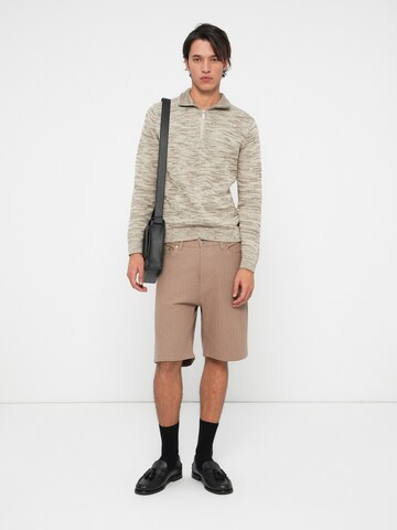 SELECTED Pullover 'SLHDANE' in Beige