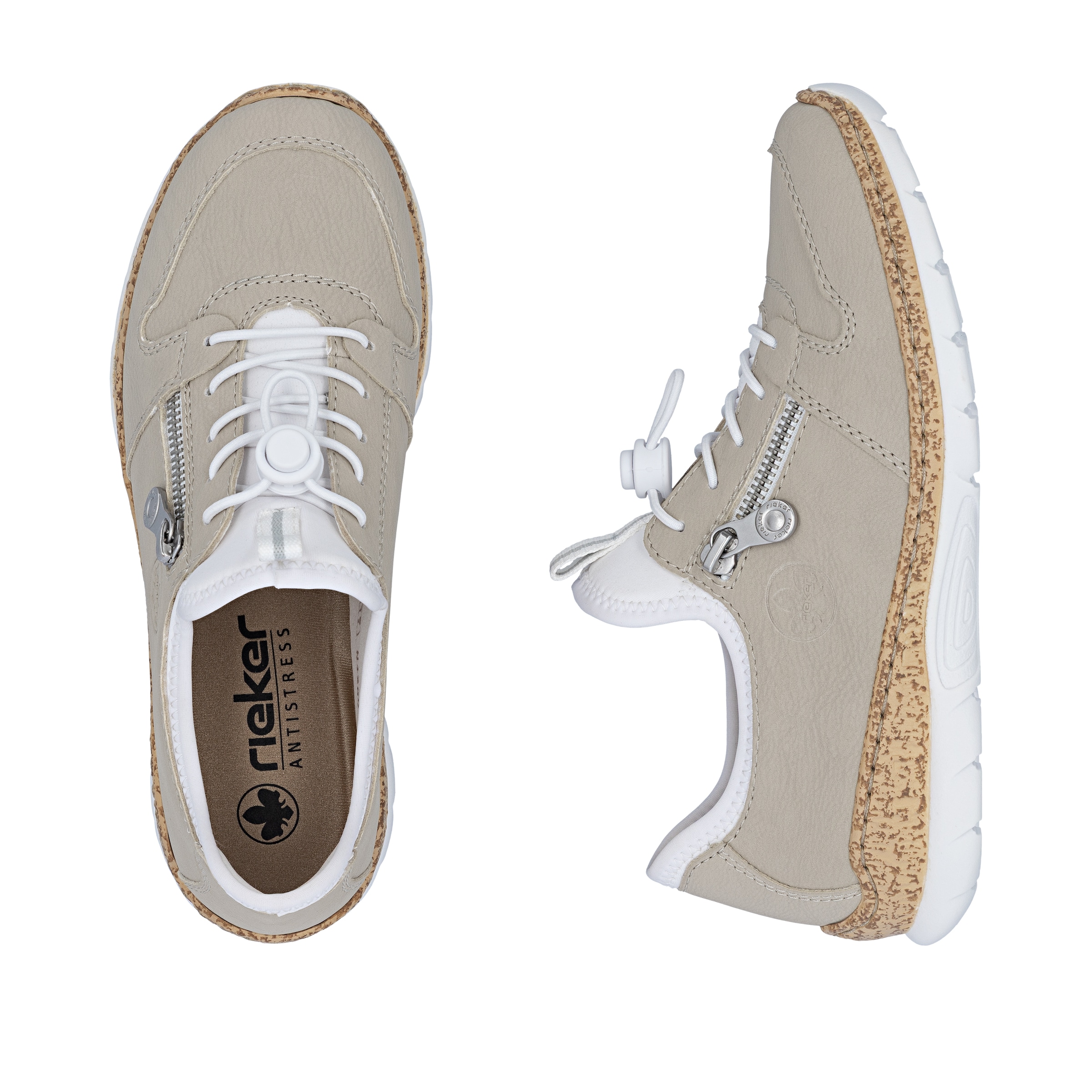 Rieker Sneakers in Beige