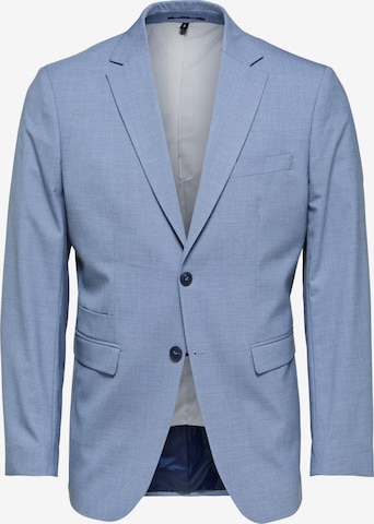 SELECTED HOMME Slim fit Business Blazer 'Timeliam' in Blue: front