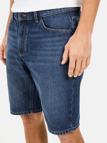 CAMEL ACTIVE Loosefit 5-Pocket Denim Shorts aus Baumwolle in Blau