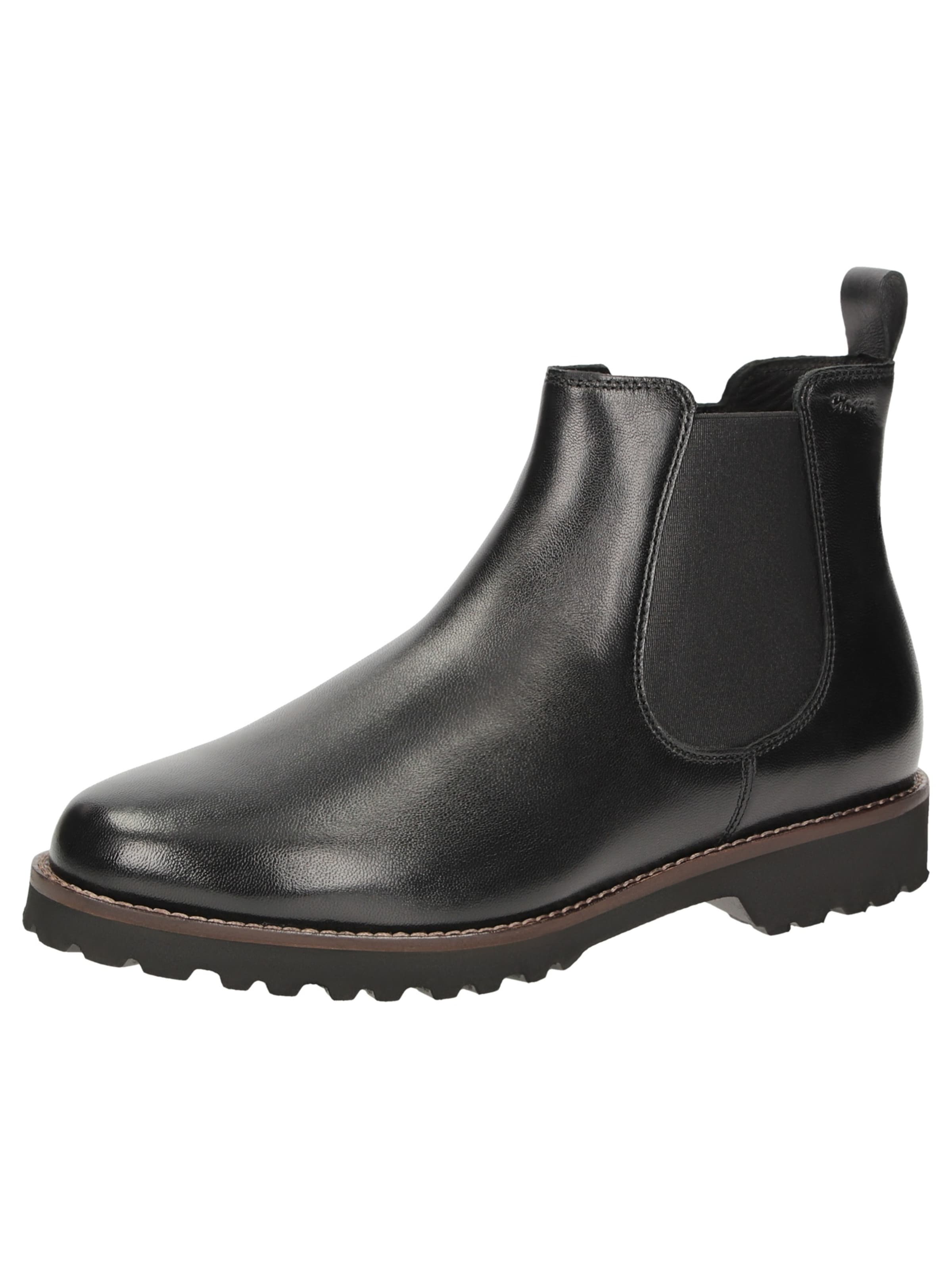 SIOUX Chelsea boots ' Meredith-701-H ' in Zwart: voorkant