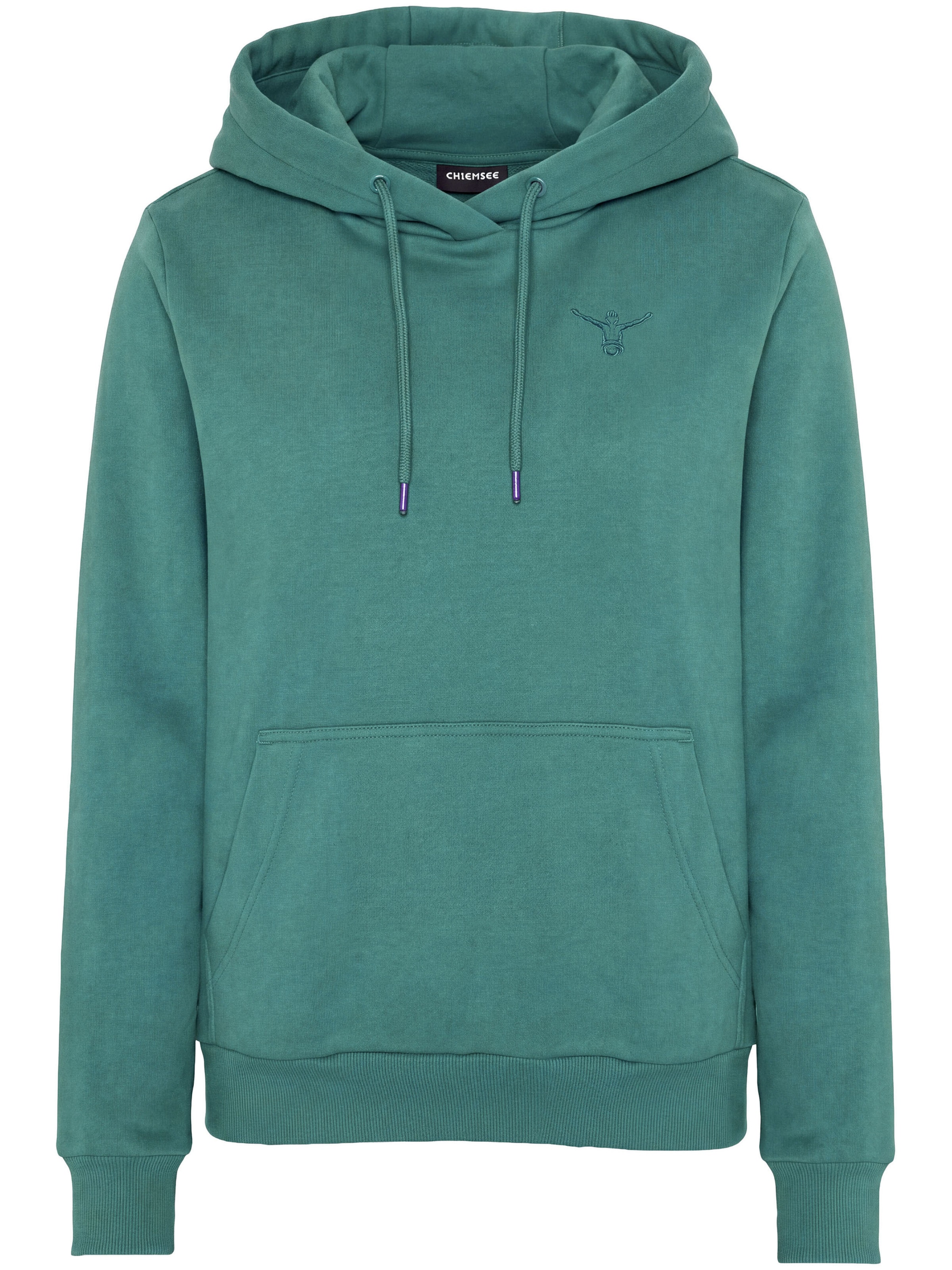 CHIEMSEE Sweatshirt ' mit großem Rückenprint ' in Blau: Vorderseite