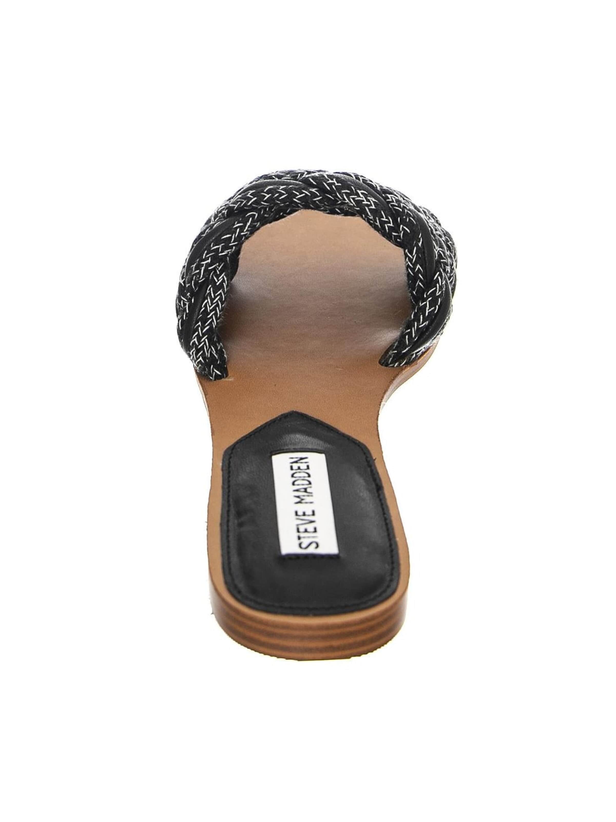 STEVE MADDEN Klapki 'Womens Nightfall Black Multi Sandals' w kolorze czarny