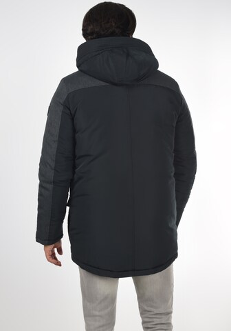 !Solid Winter Parka in Black