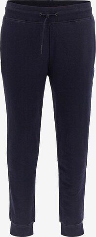 GUESS Tapered Pants in Blue: front