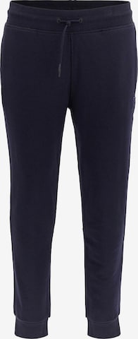 GUESS Tapered Pants in Blue: front