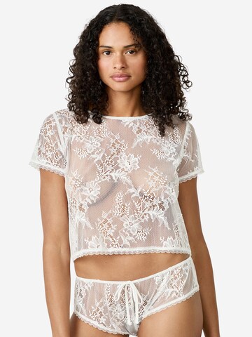 ETAM Pajama Shirt in Beige