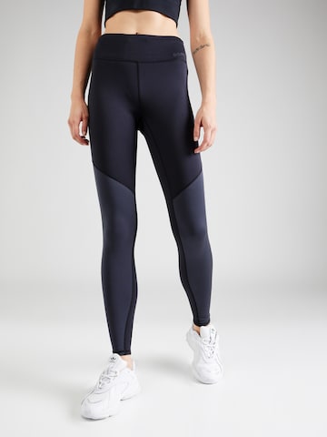 BJÖRN BORG Skinny Workout Pants in Black: front