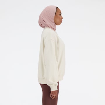 Sweat de sport 'Athletics French Terry Crew' new balance en beige