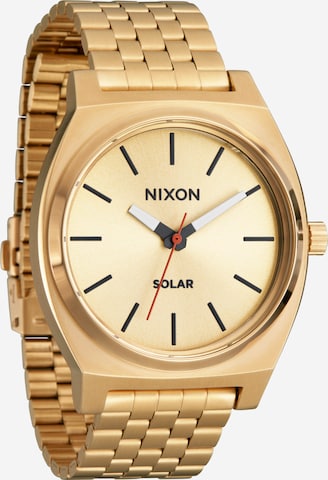Nixon Analógové hodinky 'Time Teller Solar' - Zlatá: predná strana
