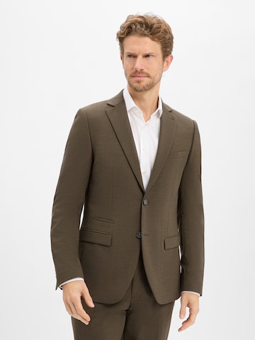BENVENUTO Slim fit Suit Jacket 'Salvi' in Green: front