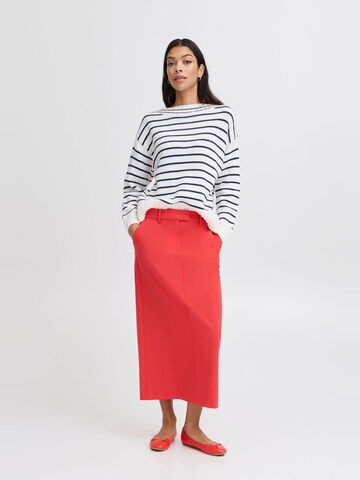 b.young - Falda 'Danta' en rojo