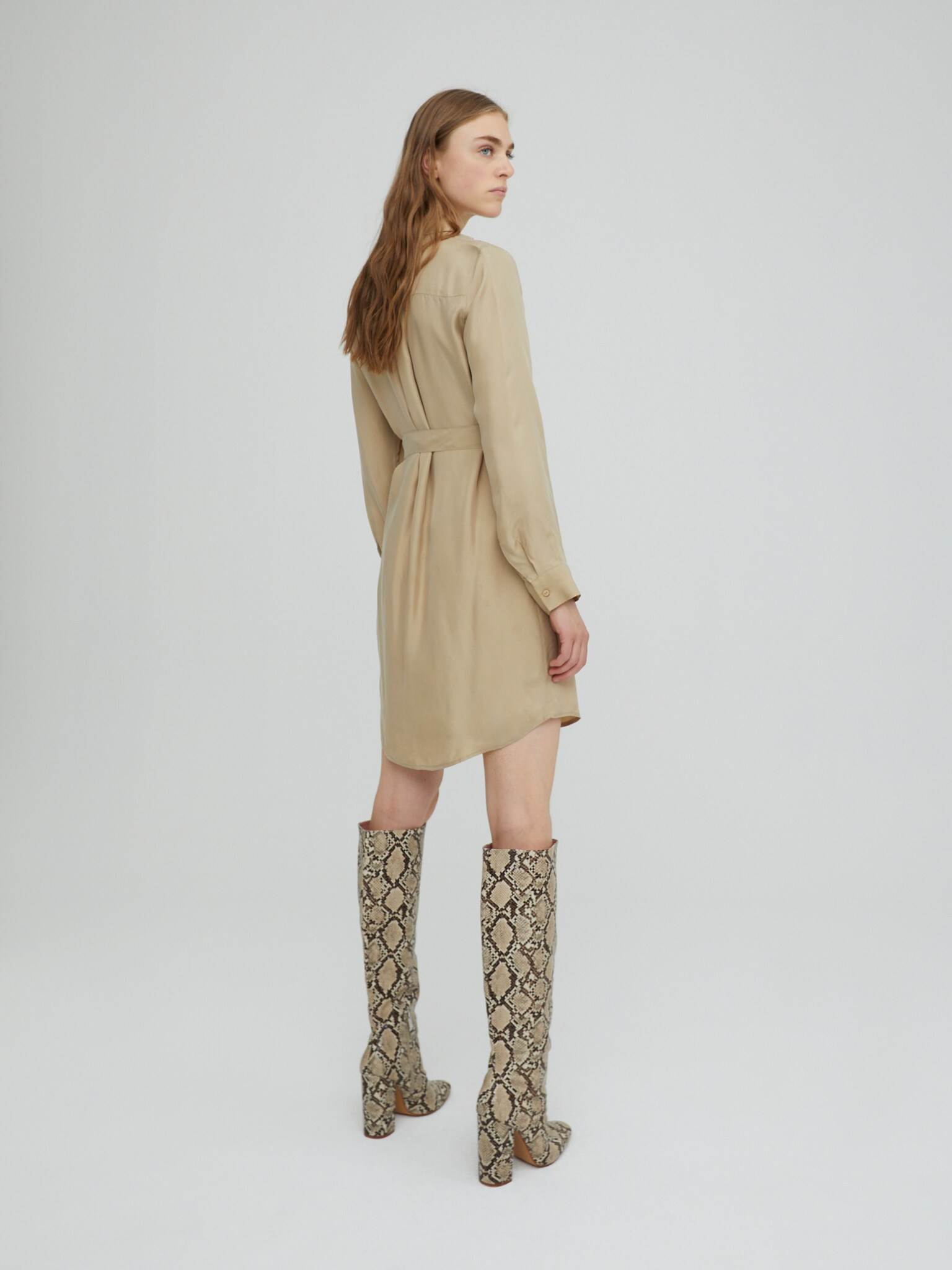 Vestido camisero 'Farha'