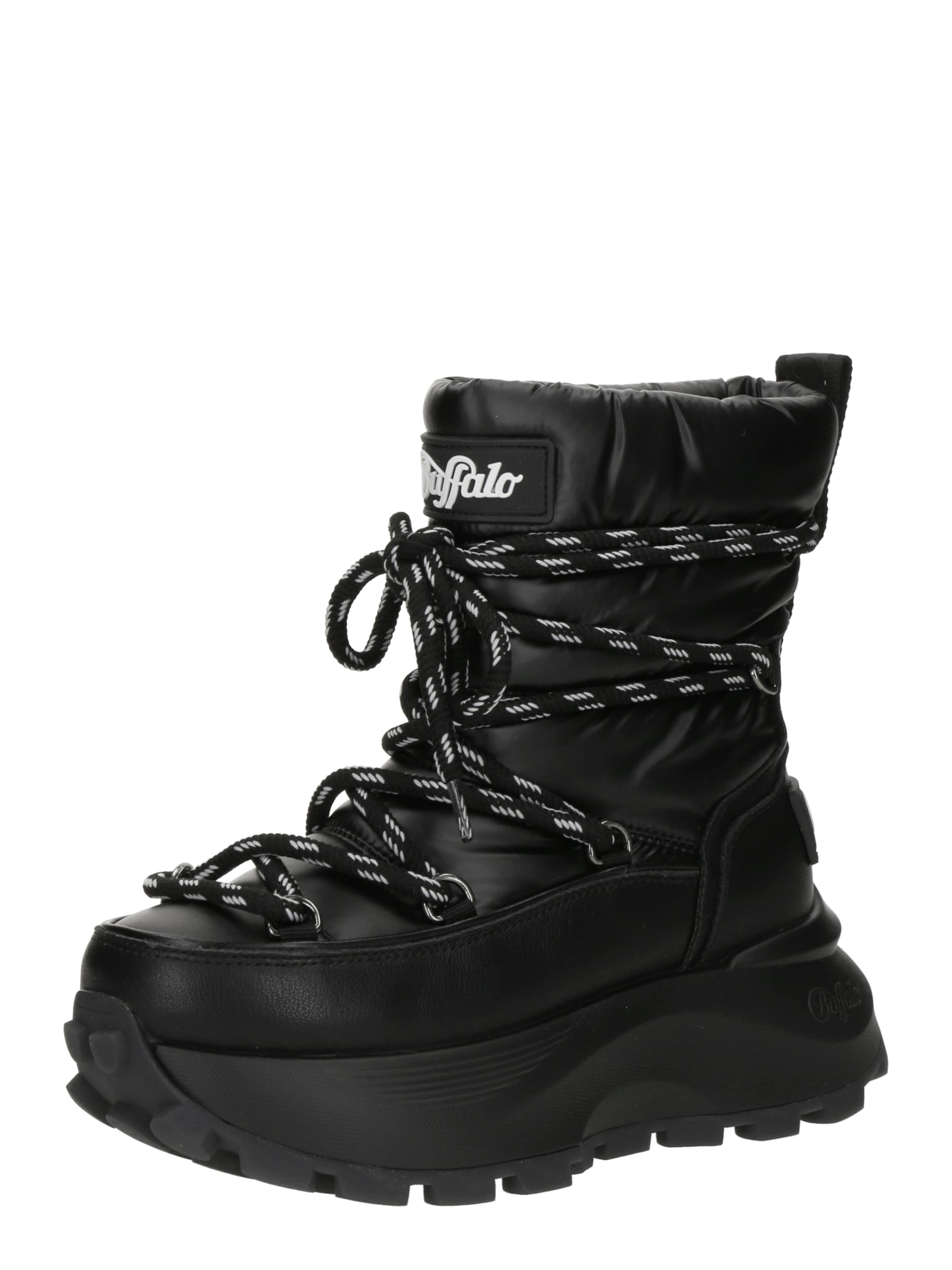 BUFFALO Μπότες για χιόνι 'MANHATTEN' σε μαύρο: μπροστά
